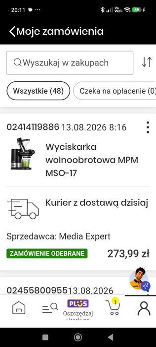 Wyciskarka wolnoobrotowa