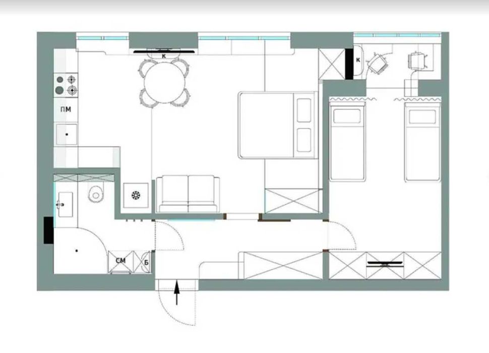 Без% 2к вул.Полку Азов 25 Цегла