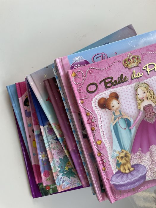 Conjunto de Livros Infantis de princesas