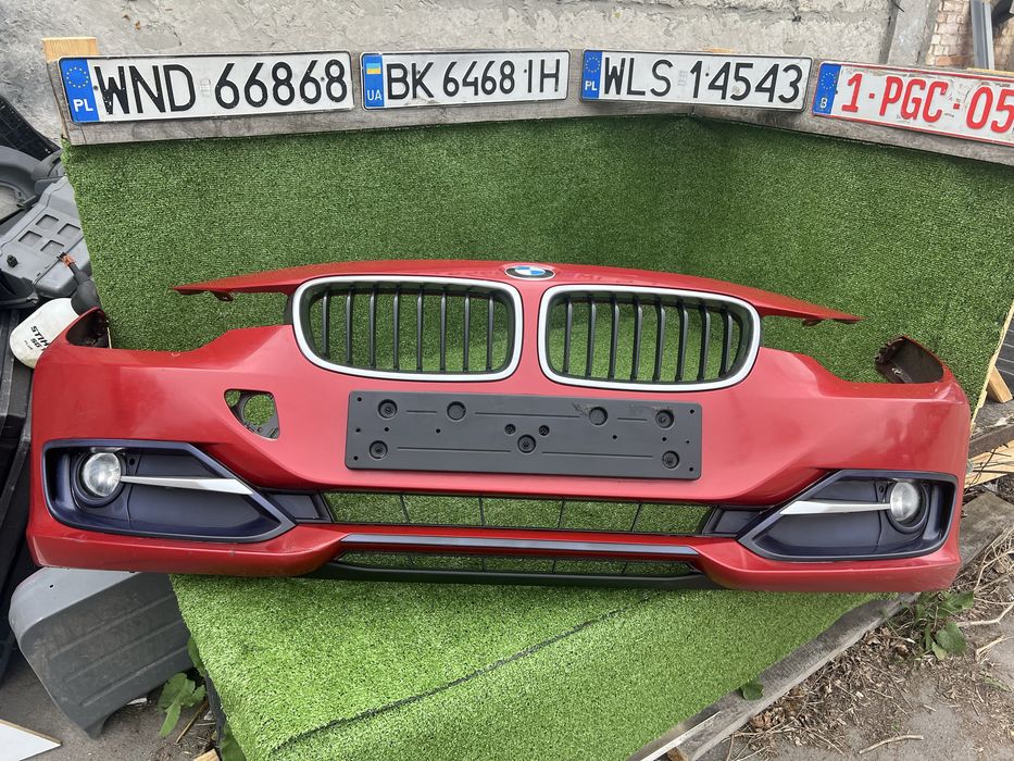 Бампер передній бмв ф30 2014р bmw f30