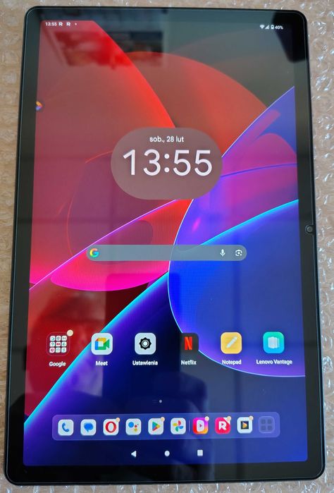 Tablet Lenovo M10 Plus 4/128GB LTE, stan idealny 100% sprawny