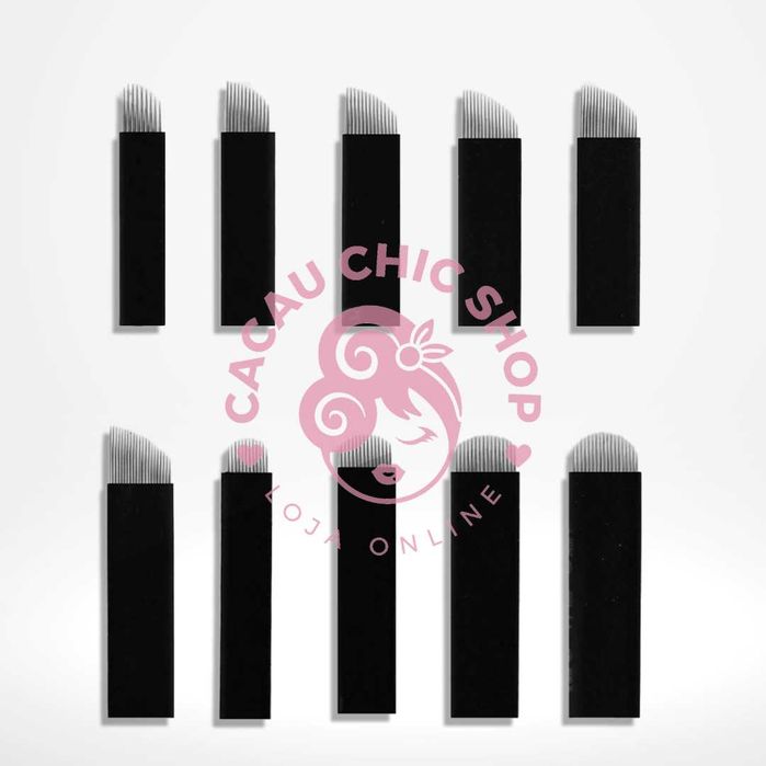 Lâminas Microblading Tebori - Flex - U