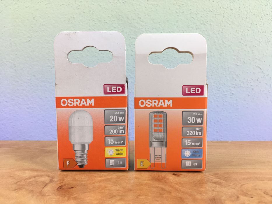 Lâmpada Osram LED G9 / E14 **nova**