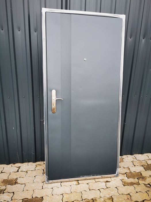 Drzwi wejściowe 90cm antracytowe nowe  z Niemiec