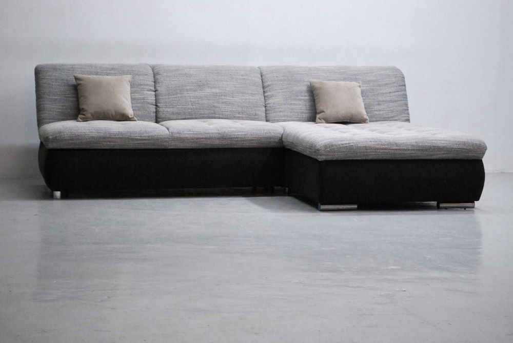 QQQQ SAG DESIGN NAROŻNIK z funkcją spania, rogówka sofa tkanina kanapa