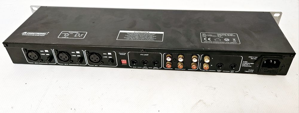 Omnitronic EM-260 liniowy mikser mikrofonowy