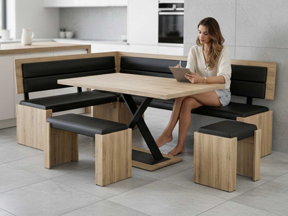 Nowoczesny narożnik kuchenny producent