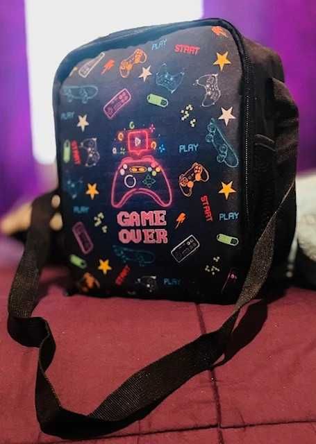 Lancheira divertida Gamer Nova