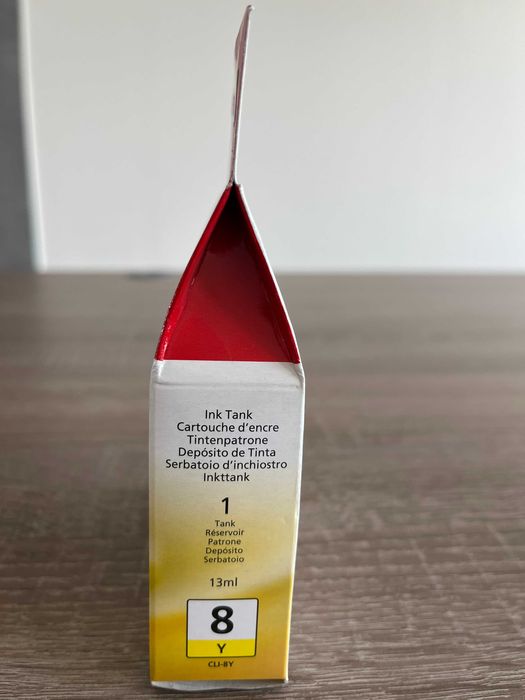 Canon nowe tusze kolor żółty