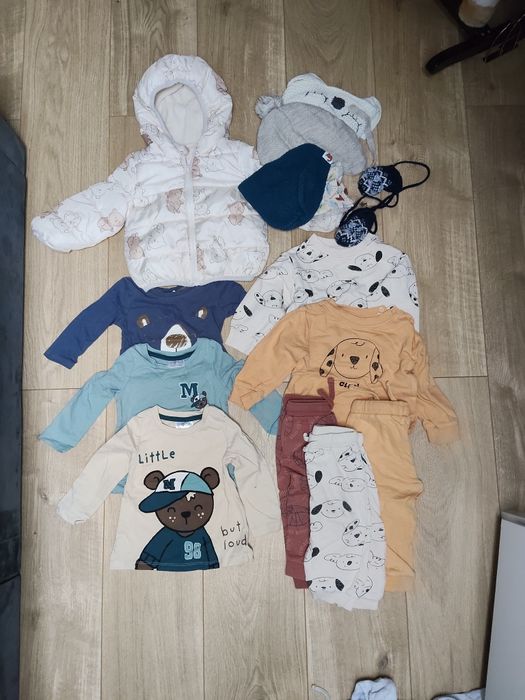 Paczka ubrań dla chłopca 74