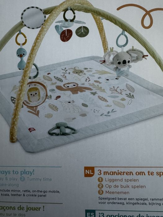 Розвиваючій килимок  Fisher-Price Simply Senses Newborn