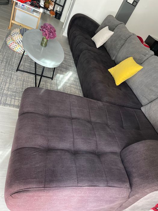 Sofa XXL cinzento