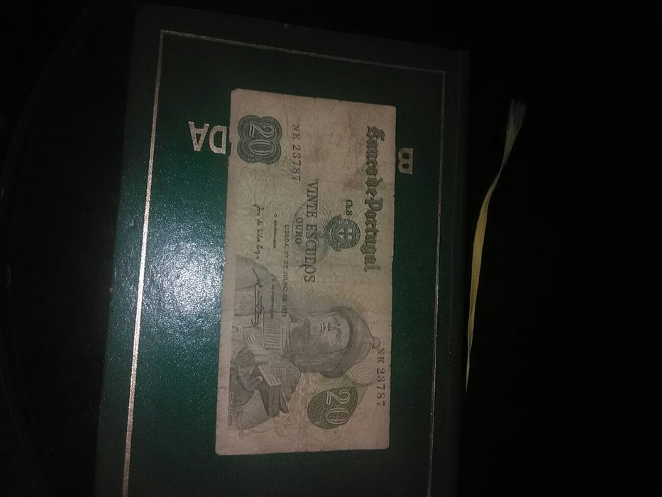 Notas antigas escudos