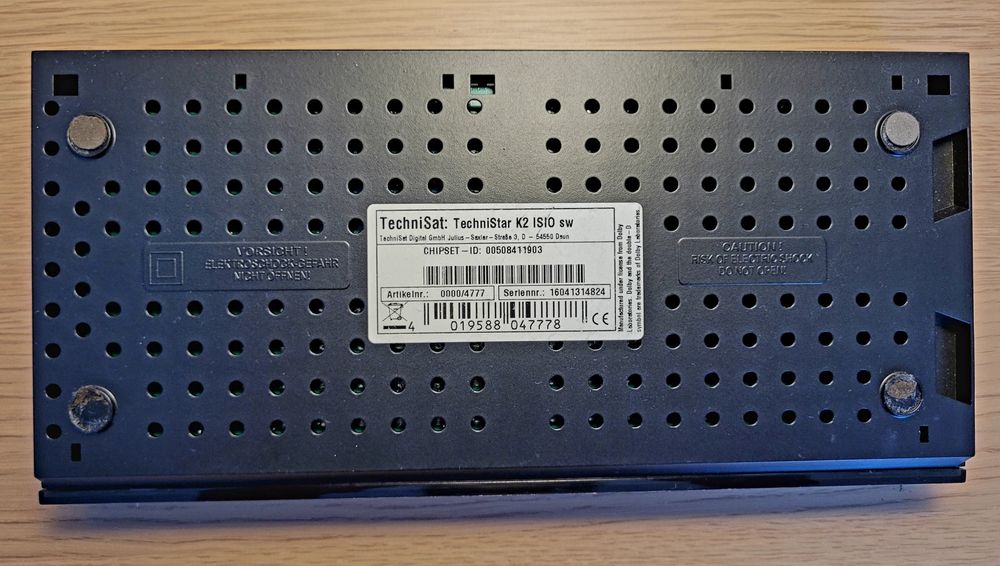 Dekoder, tuner DVB-C TechniStar K2 ISIO