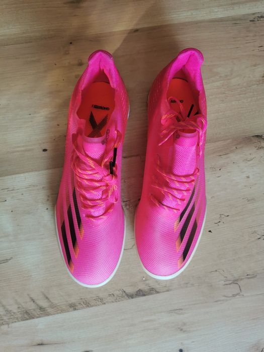 Buty do piłki nożnej Adidas X Ghosted. 1 Shock Pink