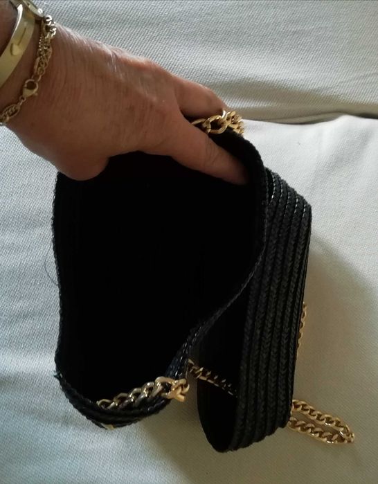 Black straw bag64284050158977122