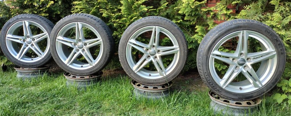 Felgi Oryginał Audi A4 A5 A6  8Jx18 ET40 5x112 8W0