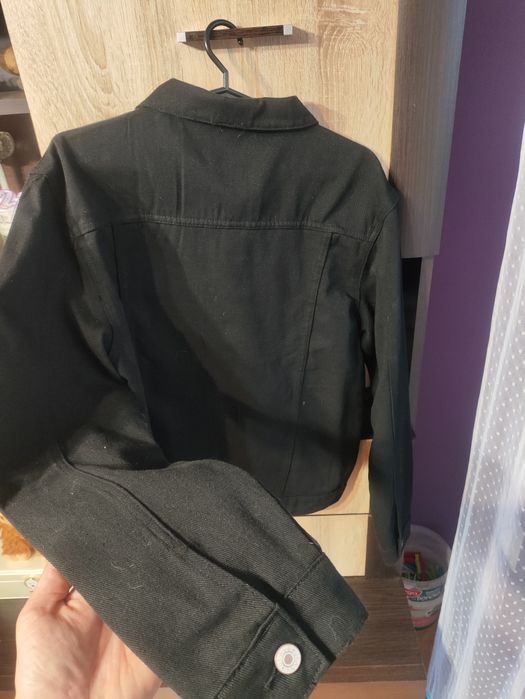 Męska gruba koszula jeansowa