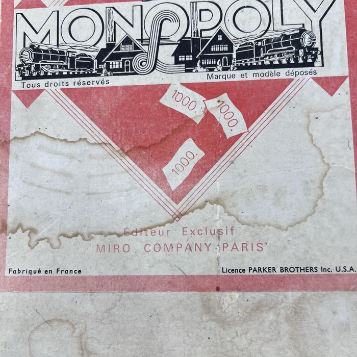 Jogo Monopoly Éditeur Exclusif Vintage