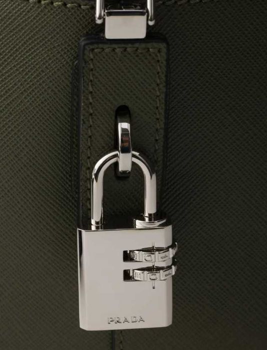 Prada combination padlock дизайнерський кодовий замок для сумок