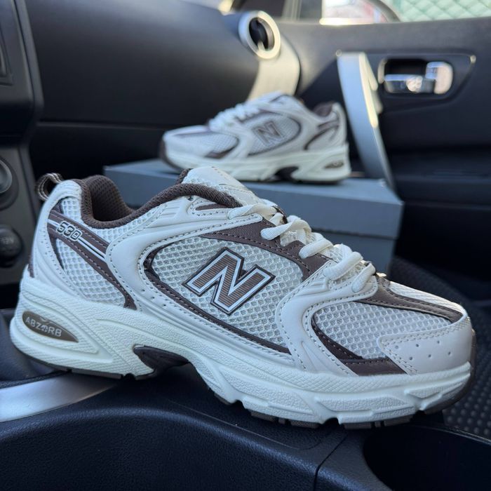 New Balance 530 Turtledove Mushroom трендові жіночі кросівки нью беланс