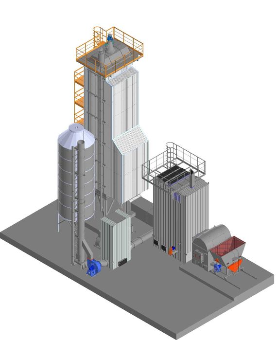 Теплогенератор для зерносушарки