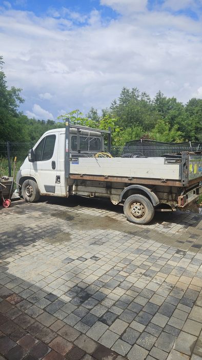 Peugeot boxer wywrotka
