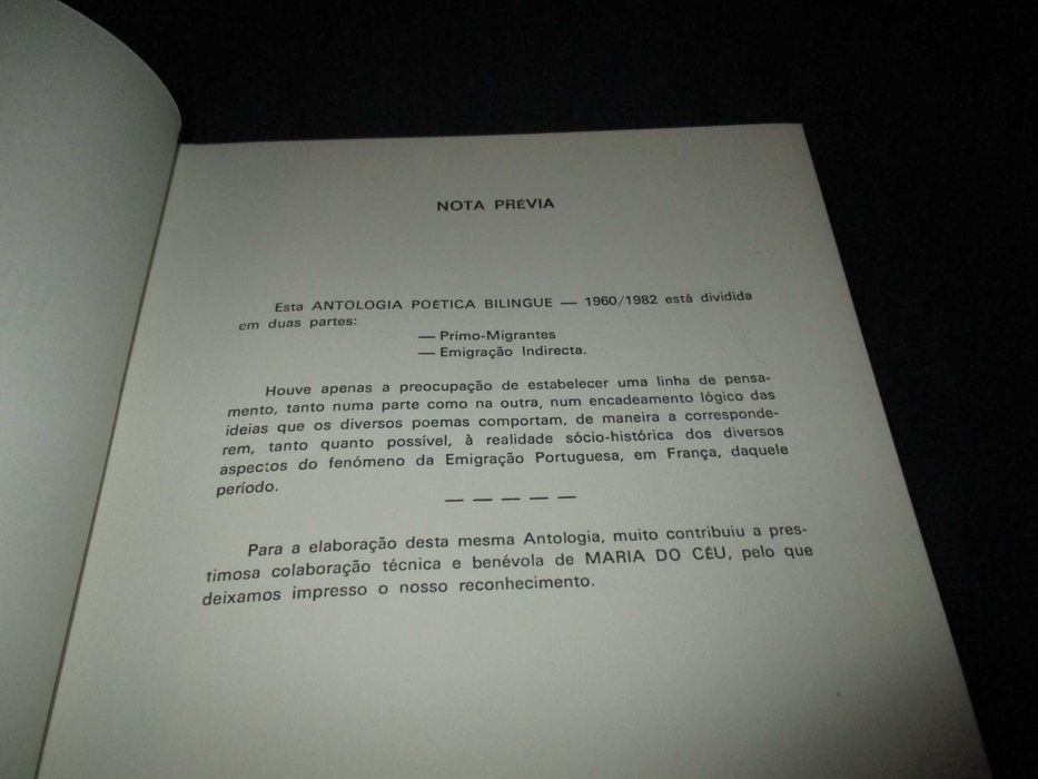 Livro Vozes dos Imigrantes em França Antologia