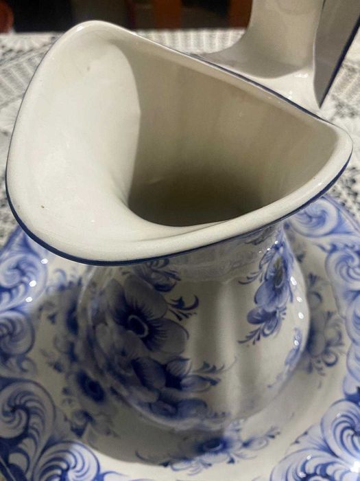 Jarra grande com prato - VALART 165 - peça de coleção