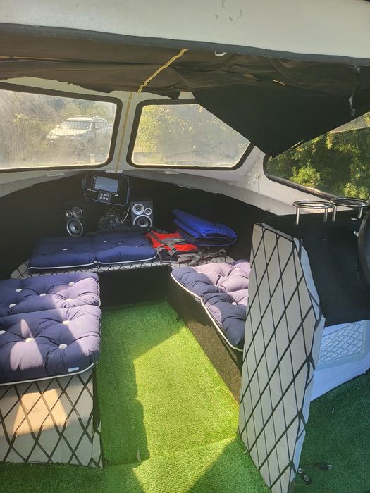 Łódź motorowa Skorpa , silnik Honda 50hk plus przyczepa.