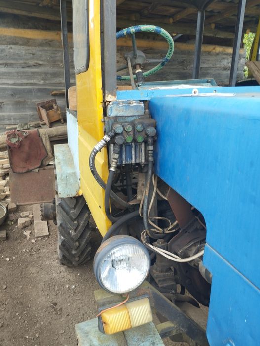 Саморобний трактор колісний