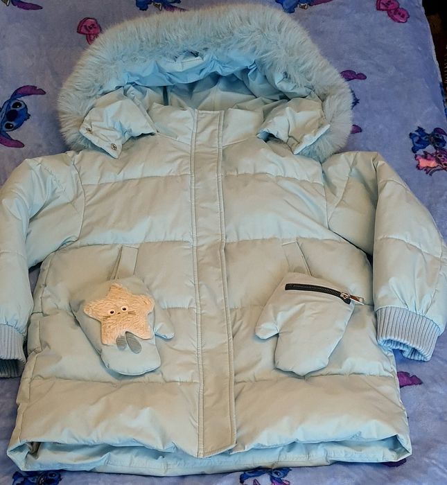 Зимова куртка для дівчинки
