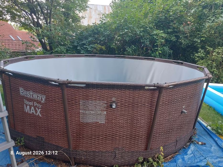 Bestway Steel Pro MAX basen 450x120cm z pompą piaskową