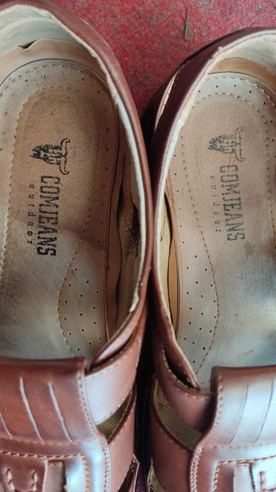 Sandały męskie skórzane nr46