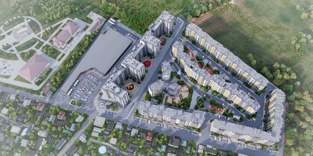 3-кімн. квартира. ЖК "Щасливий Grand". Розтермінування