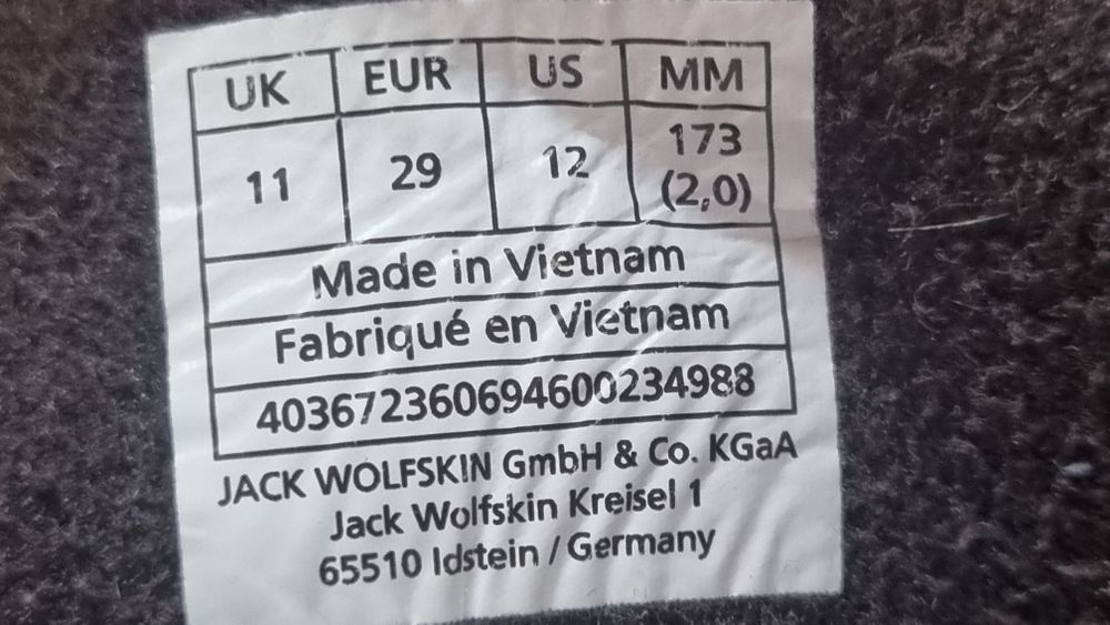 Buty Jack Wolfskin 29