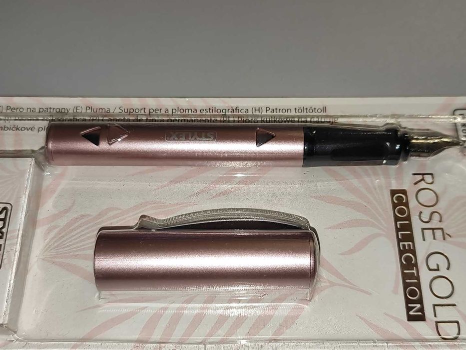 Pióro Stylex Rose Gold Nowe + 6 Nabojów [5]