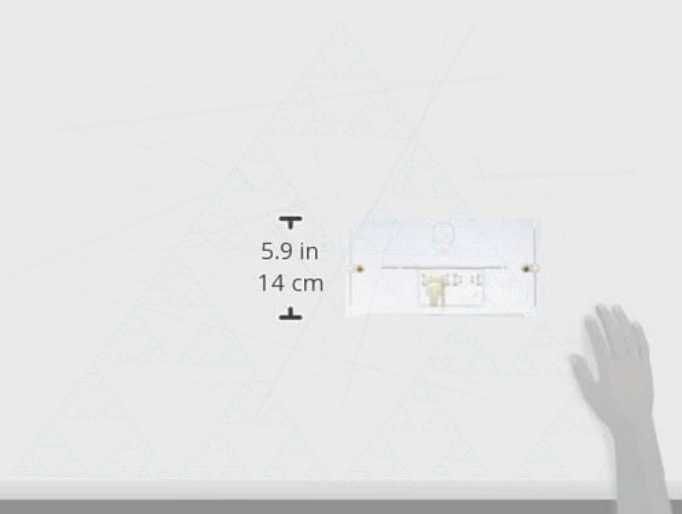 Geberit płytka ochronna 240.026.00.1, biała