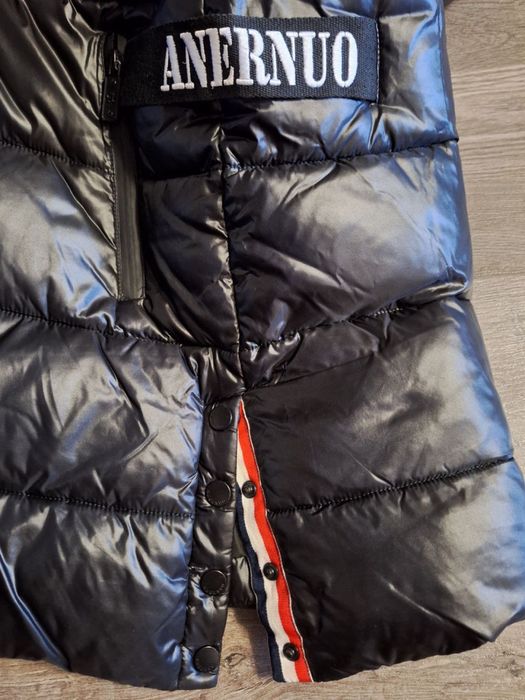 Зимний пуховик и шапка