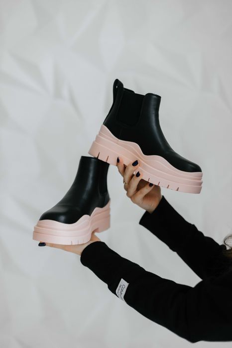 Черевики|челсі зимові жіночі шкіряні | (24.5; 25.0-25.5см)