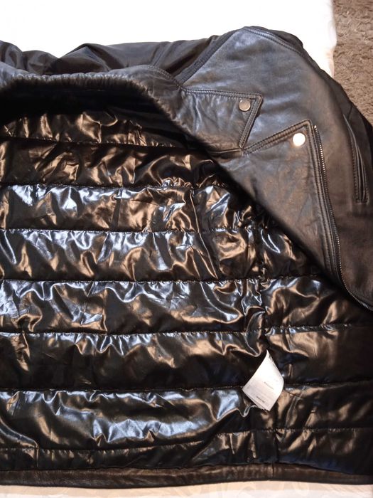 Kiomi Ramoneska/Kurtka ocieplana skórzana Nowa Rozm XL