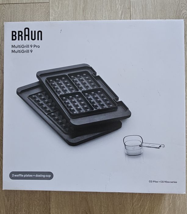 Braun multigrill 9 - płyty do gofrów