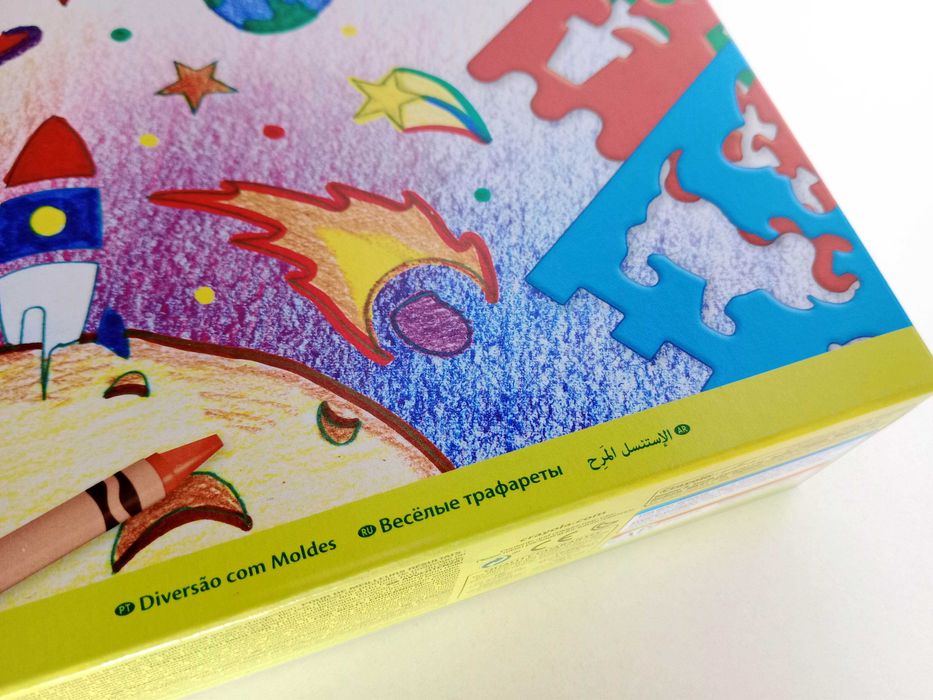 CRAYOLA: Atelier Diversão com moldes Crianças Kids - NOVO