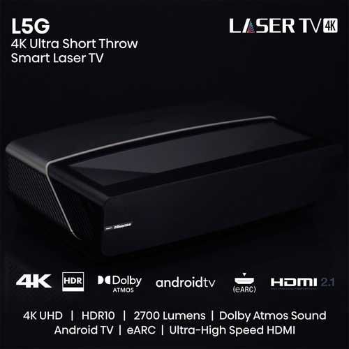 Hisense Laser TV 4K UHD Ultra Short Throw - L5 Series