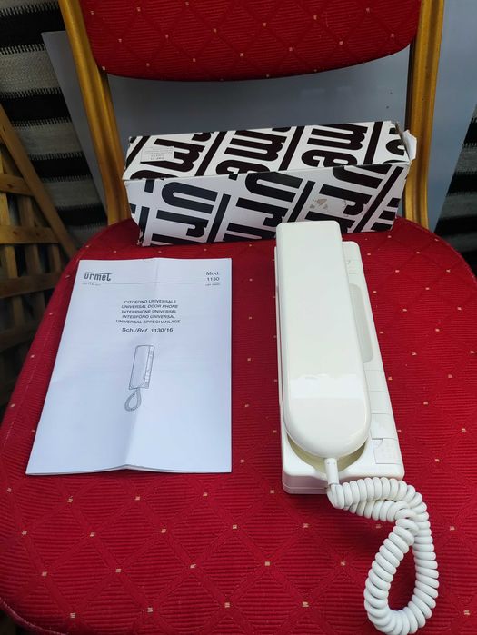 Domofon Unifon URMET 1130/16 słuchawka Interkom uniwersalny do drzwi
