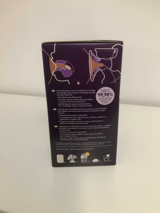 Philips Avent Bomba Tira Leite Elétrica c/ Bateria IMACULADA