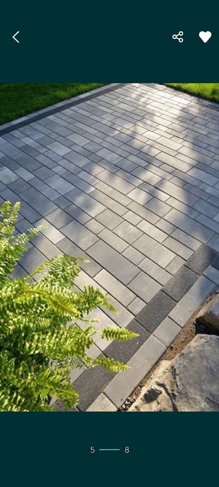 Układanie kostki brukowej, tarasowy pergolch płyt, alejki,opaski, tara