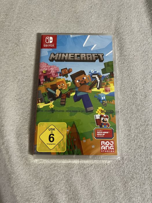 Minecraft nowy w folii Nintendo Switch