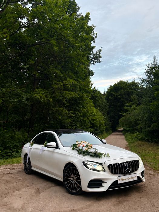Auto do ślubu Mercedes E klasa AMG
