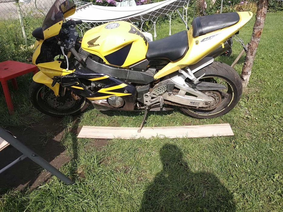Honda CBR 954 części plastiki kolektor bak lagi wiazka błotnik itp